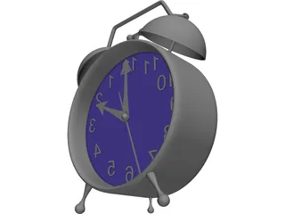 Clock 3D Model preview