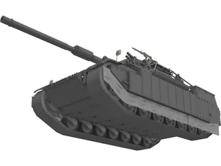 Panther 3D Model preview