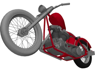 Pan Chopper 3D Model preview