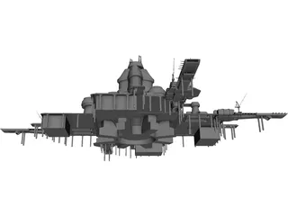 SF Base 3D Model preview