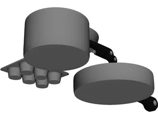Cook Ware 3D Model preview