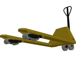 Pallet Mover 3D Model preview