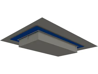 Indoor Pool 3D Model preview