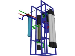 Reverse Osmosis Machine (FDA Approved) 3D Model preview