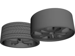 Rims 3D Model preview