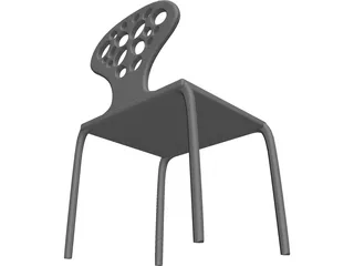 Supernatural Chair 3D Model preview