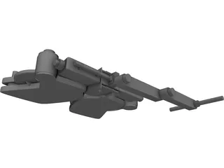 Phoropter 3D Model preview