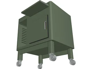 Cart 3D Model preview