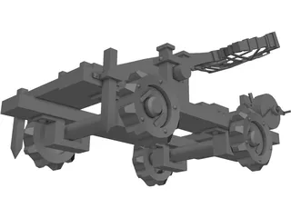 Catapult 3D Model preview