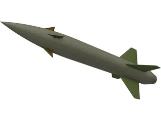 AGM-12 Bullpup Missile 3D Model preview