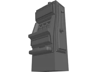 Slot Machine 3D Model preview
