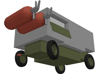 USAF Dash 60 (Power Unit) 3D Model preview