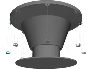 Carrousel 3D Model preview