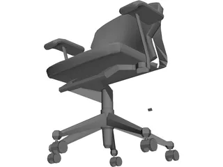 Chair Hermann Miller 3D Model preview