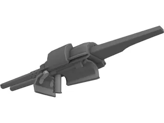 Botgun 3D Model preview