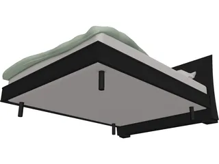 Bed 3D Model preview