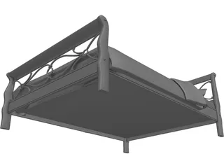Bed Jean 3D Model preview