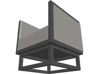 Chair S3D-1127 3D Model preview