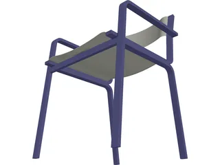 Chair S3D-1122 3D Model preview