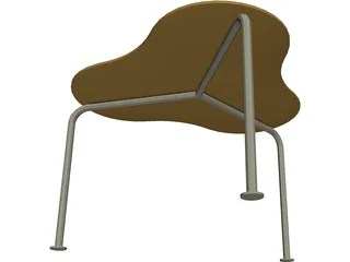 Fellini Table 3D Model preview