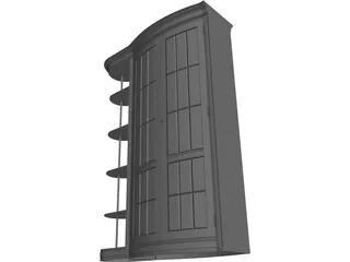 Glass Case 3D Model preview