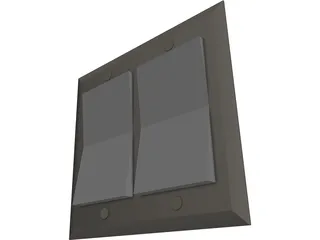Light Switch 3D Model preview