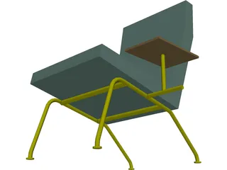 Multiplicity Easychair 3D Model preview