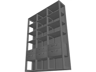 Rack 3D Model preview