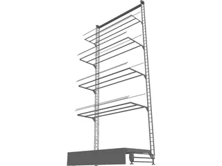 Stand 3D Model preview