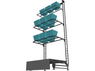 Stand 3D Model preview
