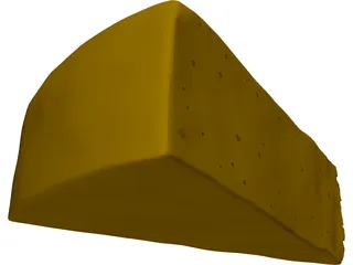 Cheese 3D Model preview