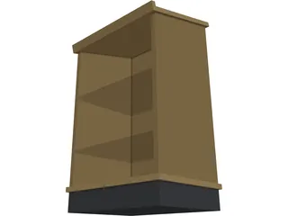 Lectern 3D Model preview