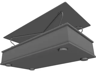 Table Odium 3D Model preview