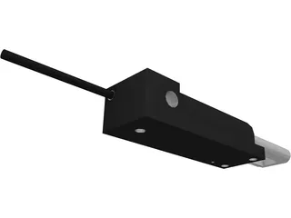 Finger Motion Pistion 3D Model preview