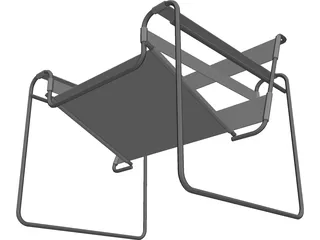 Vassily Chair 3D Model preview