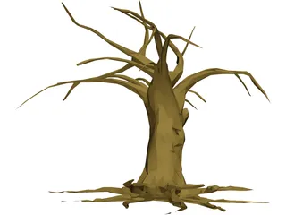 Old Tree 3D Model preview