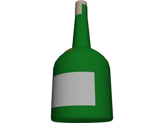 Bottle 3D Model preview