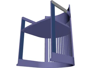 Chair S3D-1114 3D Model preview