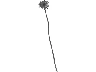 Flower 3D Model preview