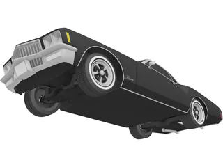 Buick Riviera (1971) 3D Model preview