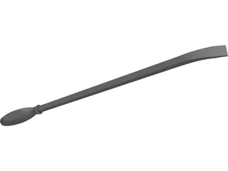 Pry Bar 18 inch 3D Model preview