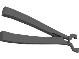 Pliers Cable 3D Model preview
