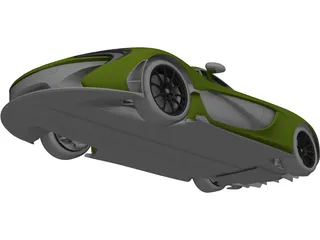 McLaren P1 3D Model preview