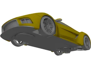 Saleen S5S Raptor 3D Model preview