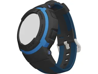 Casio G-Shock Watch 3D Model preview