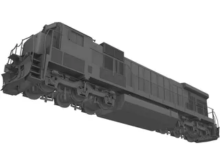 GE C36-7 3D Model preview