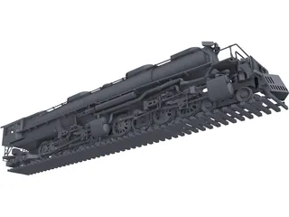 Union Pacific Big Boy 3D Model preview