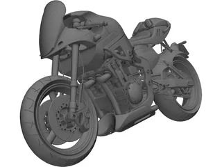 Superbike 3D Model preview