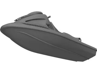 Jet Ski 3D Model preview