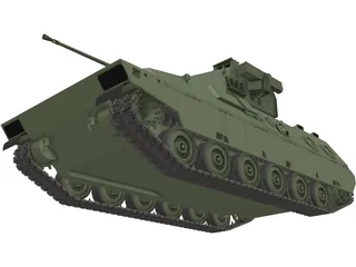 Mitsubishi Type 89 IFV 3D Model preview